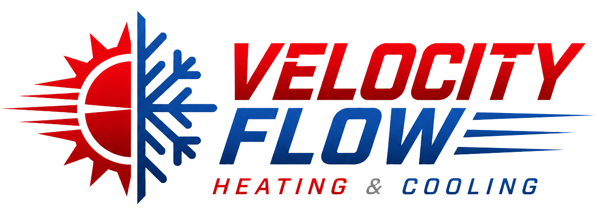Velocity Flow Heating and Cooling logo